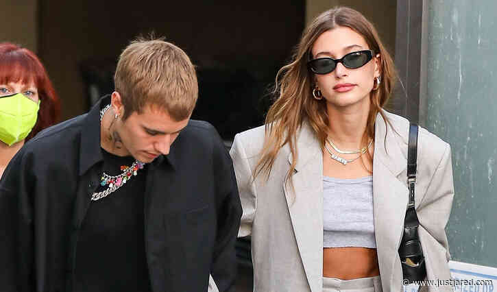 Justin Bieber & Wife Hailey Spotted at a Wednesday Night Church Service (Photos)