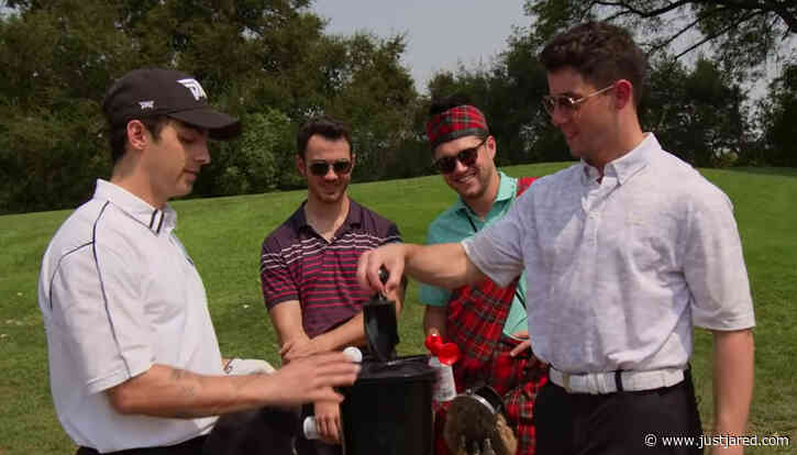 Joe Jonas Puked During a Round of Golf with Niall Horan & His Brothers (Video)