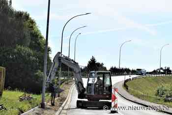 Een jaar na de eerste werken krijgt ook overkant van de straat een veiliger voetpad