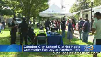 Camden City School District Hosts Community Fun Day At Farnham Park - CBS Philly