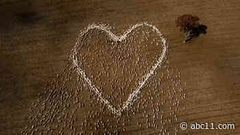 Australian farmer mourns beloved aunt by arranging sheep in shape of heart