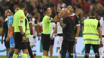 Ligue 1 - Incidents Nice-OM : Interruption, arrêt définitif, victoire par forfait... Derrien répond aux questions - Eurosport FR