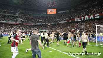 Football : le fiasco Nice-Marseille, interrompu après des violences et un envahissement de terrain - Midi Libre