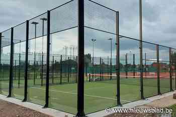 Opslag voor padel bij Schelle Sport is gegeven
