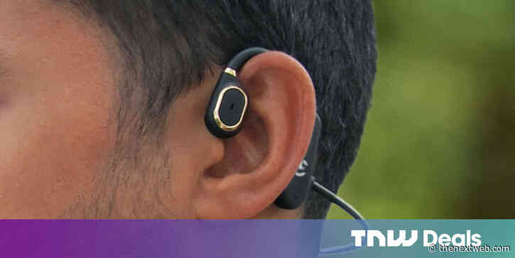 These open-ear headphones deliver premium sound while never compromising your safety