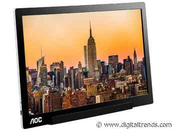 This portable monitor is more than half off at Newegg – save $115