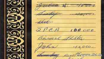 B.C. SPCA $1.4M richer after court upholds will of deceased Vancouver woman