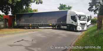 Euskirchen-Großbüllesheim: Lkw-Fahrer ignorieren Verkehrsschilder und verursachen Verkehrschaos - Kölnische Rundschau