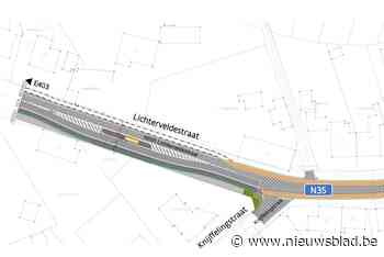 Middengeleider moet verkeer afremmen in centrum Koolskamp