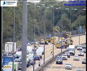 M25 crash: Long delays and miles of congestion near Sutton