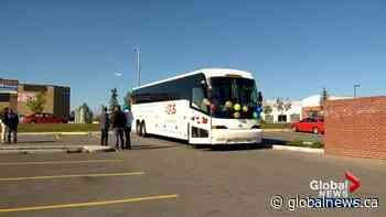 New bus service unveiled connecting Calgary, Red Deer, Edmonton, Canmore and Banff