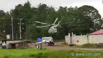 Navy helicopter crash-lands in Mexico