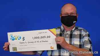 Ontario co-workers split winning Lotto Max ticket after more than a decade of play