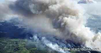 Smoke fills northern Minnesota skies as Greenwood fire grows