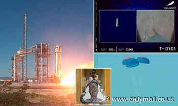 Jeff Bezos' Blue Origin successfully completes the 17th launch of its New Shepard rocket