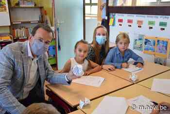 ‘Minister Beke’ is even ‘meester Wouter’ in zomerschool Kinrooi - Het Belang van Limburg