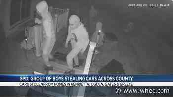 Gates Police asking for help catching boys wanted for stealing cars