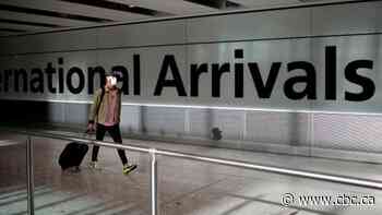 Canadian travellers to United Kingdom not required to quarantine starting Monday