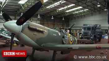 Rare WW2 Polish Spitfire goes on display in Blackpool