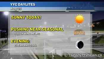 Calgary weather for Wednesday, Aug. 25 - CTV Toronto