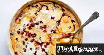 Nigel Slater’s recipe for apricot and blackcurrant batter pudding - The Guardian