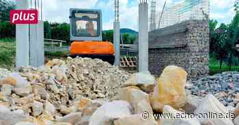 Heppenheim: Aussichtsplattform noch nicht fertig - Echo Online