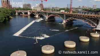 KARE in the Air: St. Anthony Falls