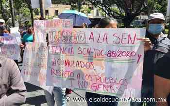 En Xoxocotla acusan simulación en elecciones - El Sol de Cuernavaca