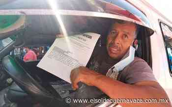 Hoy aumenta el pasaje en el transporte - El Sol de Cuernavaca