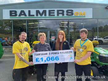 BalmersGM Burnley take on mammoth Three Peak challenge by firm raises £1,066 for the hospice