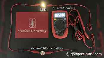 Researchers Create Rechargeable Battery That Can Store Six Times More Power Than Other Units