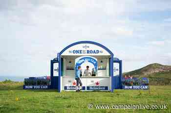 Heineken ensures hikers stay hydrated with remote bars across the Emerald Isle