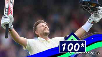 England v India: Joe Root reaches record-equalling sixth century of 2021