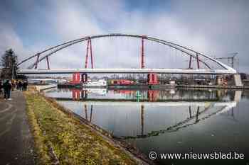 Brug Beringen opent op 3 september - Het Nieuwsblad