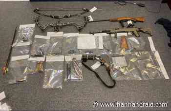 Drumheller RCMP sieze prohibited weapons - Hanna Herald