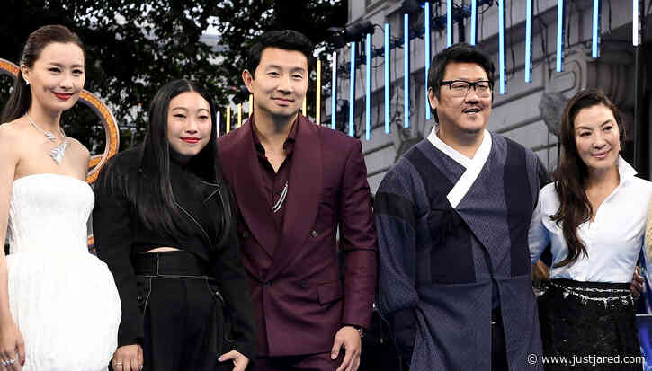 Simu Liu, Awkwafina, & More Wow on Red Carpet at 'Shang-Chi' Gala Screening in London