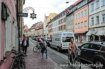 Lange Straße in Bamberg: Ab Mittwoch kommen neue Radbügel und Pflanzenkübel - Fränkischer Tag