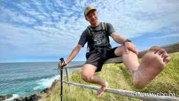 Why this Burin Peninsula man decided to hike the East Coast Trail — in bare feet