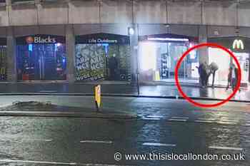 Lewisham 'hugger mugger' caught in the act by police