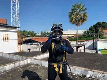 Mergulhadores especializados concluem limpeza de reservatórios de Timon - Piauí Hoje