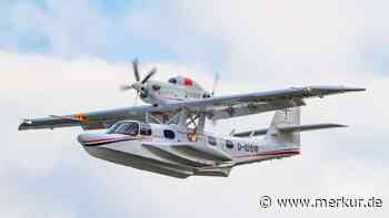 Wasserflugzeug Seastar dreht Proberunden - Merkur Online