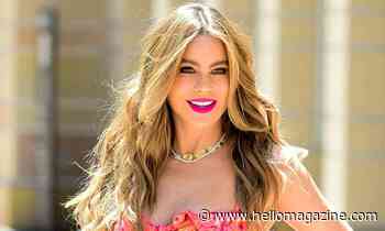 Sofia Vergara looks unreal as she models daring crochet dress - HELLO!