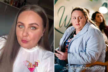 EastEnders’ Clair Norris is worlds away from Bernadette Taylor as she glams up for boozy night out with p... - The Sun