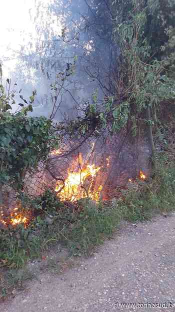RIVALTA - Incendio in zona Gerbole: lo spegne l'assessore Orlandini - TorinoSud