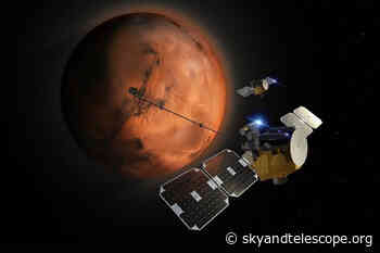 ESCAPADE Blue and Gold Orbiters Head to Mars in 2024