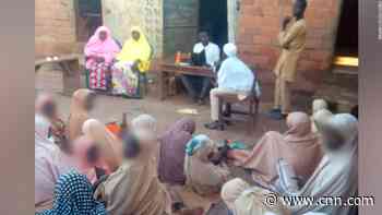 Gunmen in Nigeria free scores of young schoolchildren abducted three months ago