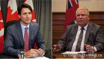 Ford responds after Trudeau tells him to 'step up' and create vaccine passport