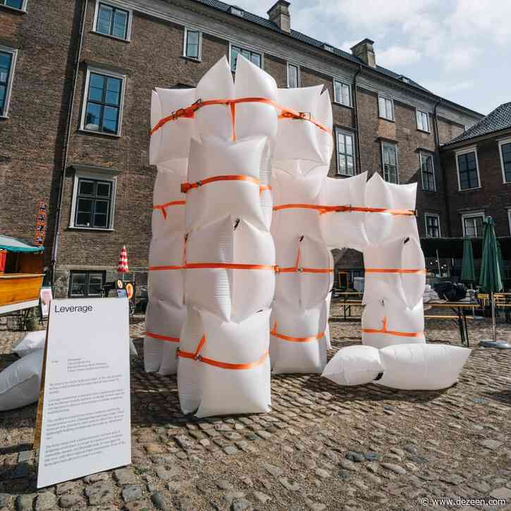 Chart Art Fair installs five "social architecture" pavilions in Copenhagen