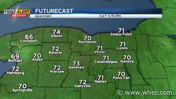 First Alert Weather: Humid air &amp; a some storms return this weekend