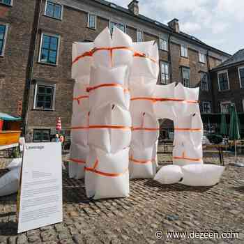 Chart art fair installs five "social architecture" pavilions in Copenhagen - Dezeen